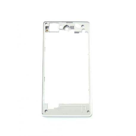 MARCO INTERMEDIO PARA SONY XPERIA Z1 COMPACT Z1C M51W D5503 - BLANCO / DESMONTAJE