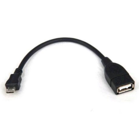 CABLE ADAPTADOR DE USB HEMBRA A MICRO USB