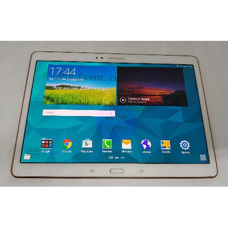 PANTALLA LCD DISPLAY + TACTIL ORIGINAL CON MARCO PARA SAMSUNG GALAXY TAB S 10.5 SM-T800, T805 - BLANCA - PANTALLA Q