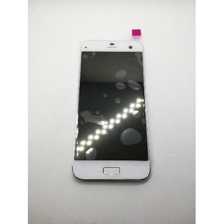 PANTALLA LCD DISPLAY + TACTIL CON MARCO BLANCO PARA ZTE BLADE S7 - BLANCO