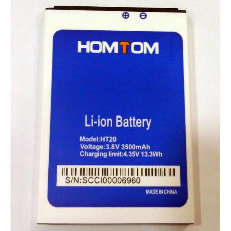 BATERIA ORIGINAL HOMTOM HT20 HT20 PRO 3500 MAH