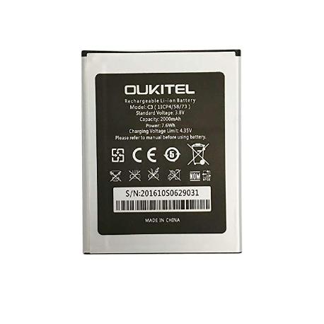 BATERIA ORIGINAL OUKITEL C3 2000 MAH