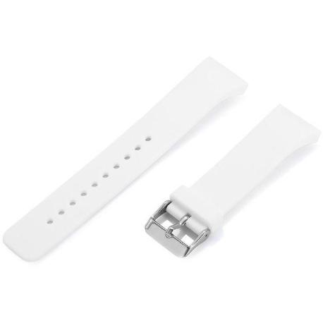 CORREA - TAMAÑO L PARA RELOJ SAMSUNG GEAR S2 SM-R7200 - BLANCA