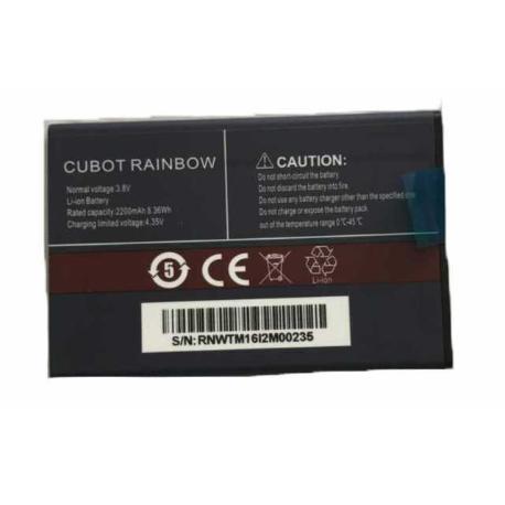 BATERIA PARA CUBOT RAINBOW 2200MAH