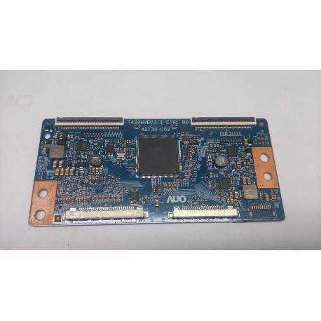 PLACA T-CON BOARD T420HVD03.1 42T33-C02 PARA TV LG 42LB650V