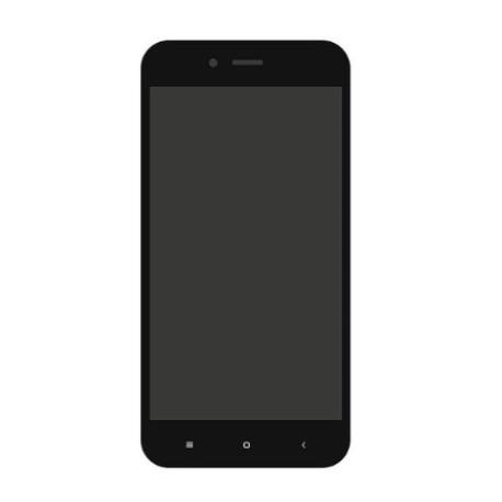 PANTALLA COMPLETA CON MARCO PARA XIAOMI MI5X, MIA1, MI A1 - NEGRA 