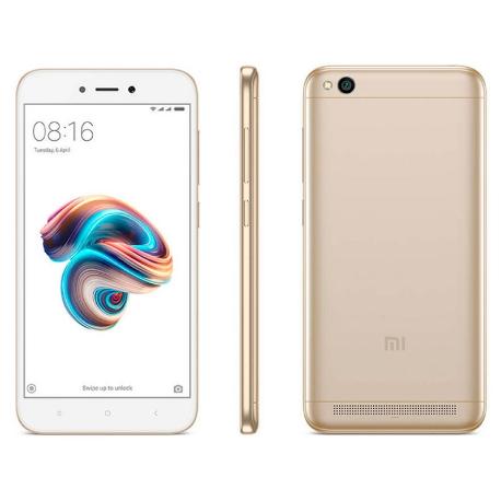 TELEFONO MOVIL REACONDICIONADO XIAOMI REDMI NOTE 5A DORADO CON CAJA - GRADO B