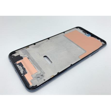 CARCASA FRONTAL CON MARCO PARA HUAWEI Y9 2019 - NEGRA