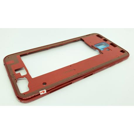 CARCASA FRONTAL / MARCO PARA SAMSUNG GALAXY J6 PLUS SM-J610F - ROJO