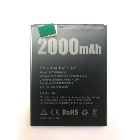 BATERIA PARA DOOGEE X50 DE 2000MAH