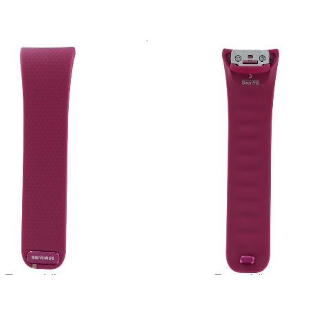 CORREA ORIGINAL PARA SAMSUNG GEAR FIT 2 SM-R360 - TALLA S - ROJA / ROSA