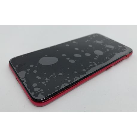 PANTALLA CON MARCO ROJO PARA XIAOMI REDMI NOTE 7 - NEGRA