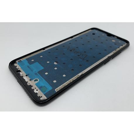 CARCACASA FRONTAL Y MARCO LATERAL PARA XIAOMI REDMI NOTE 7 - NEGRA