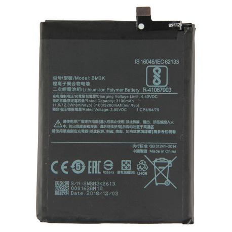 BATERIA ORIGINAL BM3K PARA XIAOMI MI MIX 3 DE 3200MAH