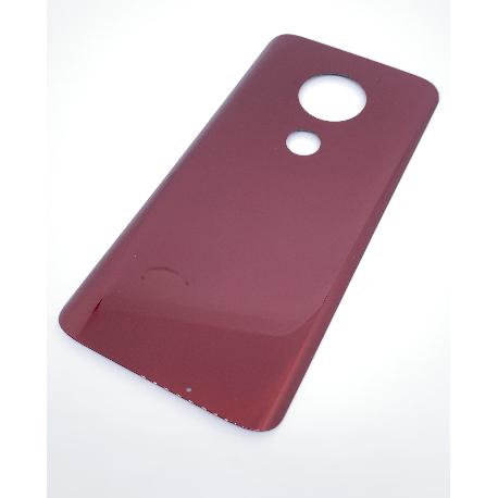 TAPA TRASERA PARA MOTOROLA MOTO G7 PLUS - ROJO