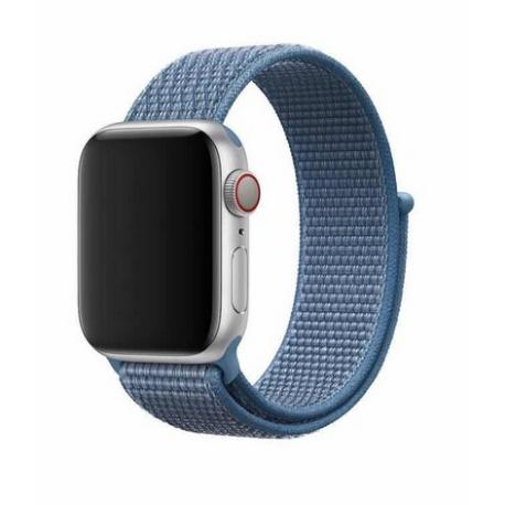 CORREA DE NYLON PARA APPLE WATCH 38/40MM, WATCH 3 / 4 - AZUL