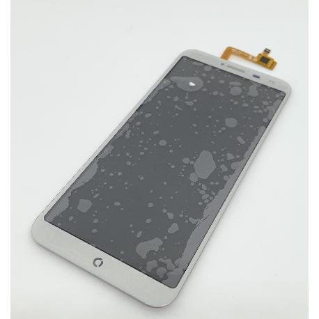 PANTALLA LCD Y TACTIL PARA BLACKVIEW OUKITEL C8 - PLATA / BLANCO