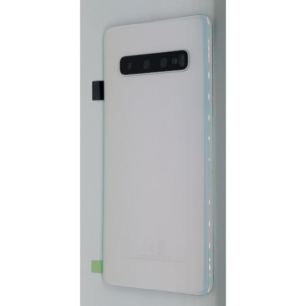 TAPA TRASERA ORIGINAL PARA SAMSUNG GALAXY S10 - BLANCA