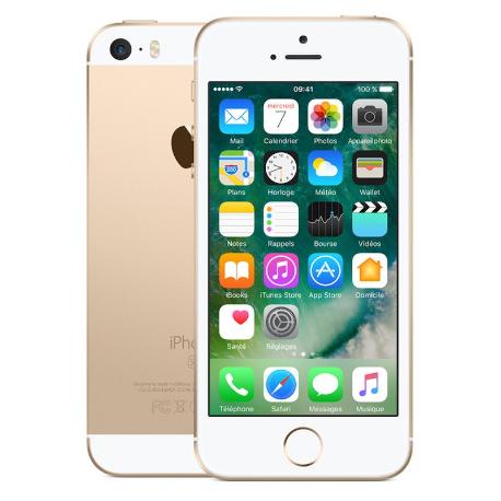 * TELEFONO MOVIL REACONDICIONADO IPHONE SE 16GB ORO  - GRADO B