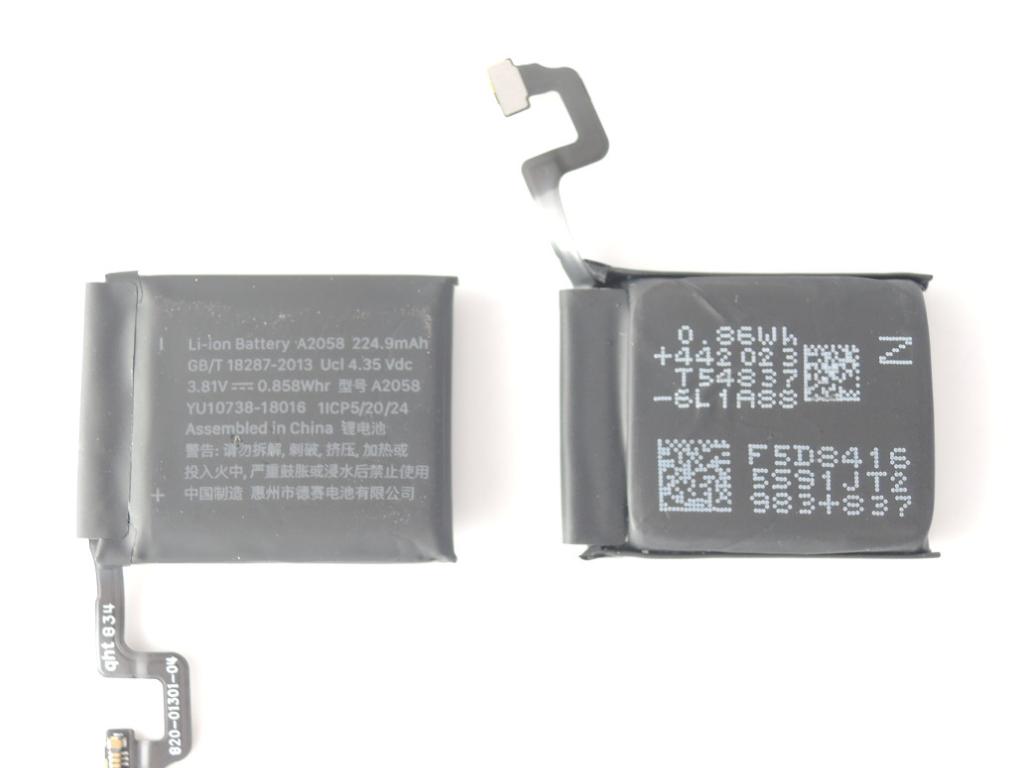 apple watch 4 bateria