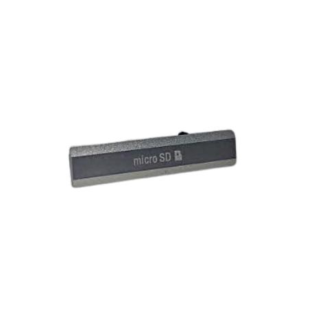 TAPA DE TARJETA MICRO SD  PARA SONY XPERIA Z2 (D6603, D6616, D6643, D6653 - GRIS