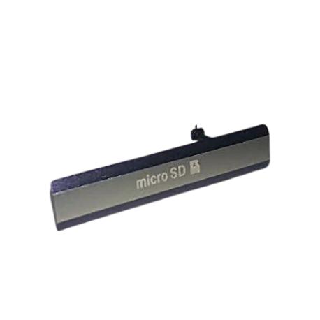 TAPA DE TARJETA MICRO SD PARA SONY XPERIA Z2 (D6603, D6616, D6643, D6653 - NEGRO