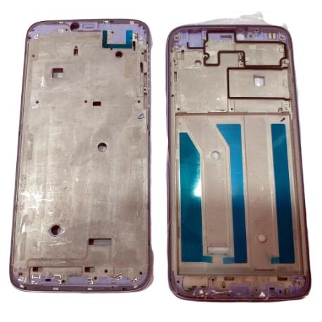 CARCASA FRONTAL Y MARCO PARA MOTOROLA MOTO G7 POWER - LILA