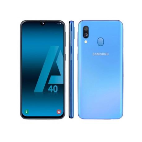 * TELEFONO MOVIL REACONDICIONADO SAMSUNG GALAXY A40 64GB AZUL - GRADO A