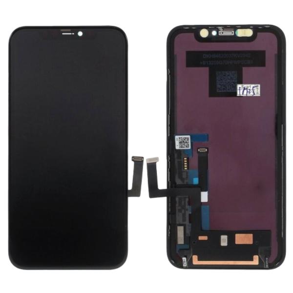 Pantalla LCD y Tactil para iPhone 11 - Negro - Repuestos Fuentes