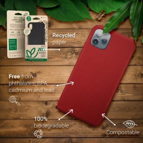 FUNDA BIODEGRADABLE PARA HUAWEI Y6 2019 - BLANCO