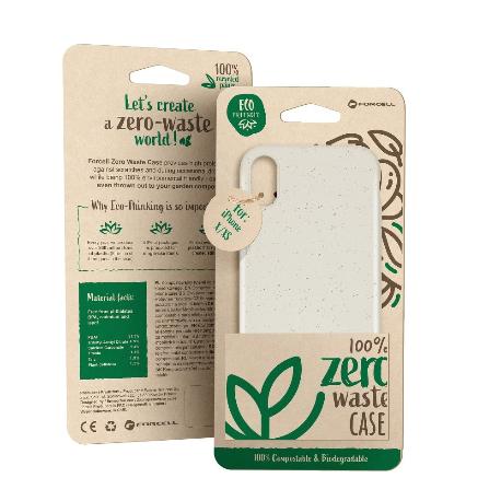 FUNDA BIODEGRADABLE PARA HUAWEI Y6 2019 - BLANCO