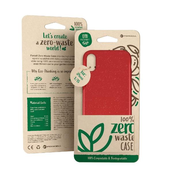 FUNDA BIODEGRADABLE PARA IPHONE 7, 8 - ROJA