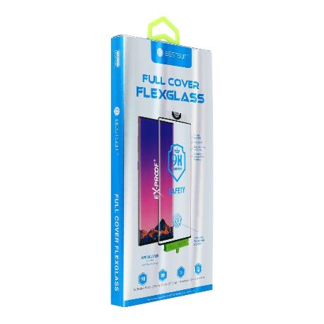 PROTECTOR FLEXIBLE GLASS 5D FULL GLUE - SAMSUNG GALAXY NOTE 10 - NEGRO