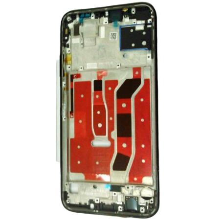 CARCASA INTERMEDIA  PARA HUAWEI P40 LITE - NEGRA