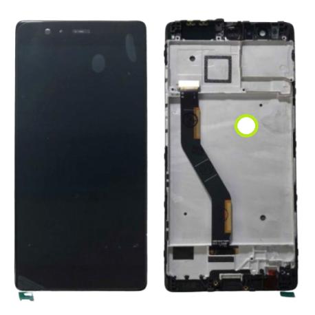 PANTALLA LCD DISPLAY + TACTIL CON MARCO HUAWEI P9 PLUS - NEGRA