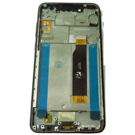 PANTALLA LCD Y TACTIL + MARCO PARA NOKIA X5 2018, 5.1 PLUS - NEGRA