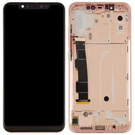  PANTALLA COMPLETA CON MARCO DORADO PARA XIAOMI MI 8, MI8 - ORO