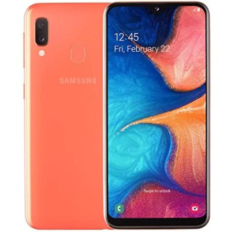  SAMSUNG GALAXY A20E 32GB 3GB CORAL - MUY BUEN ESTADO