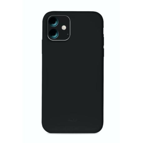 FUNDA PROTECTORA DE SILICONA PARA IPHONE 11 - NEGRO