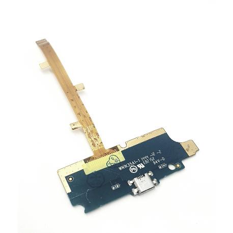 FLEX CONECTOR DE CARGA MICRO USB  PARA ZTE BLADE L2 , MEO SMART A75