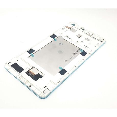 PANTALLA COMPLETA CON MARCO PARA LENOVO TAB TB1-750 - BLANCA