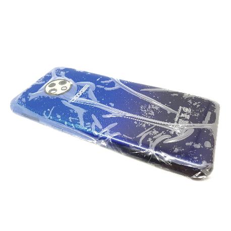 TAPA TRASERA DE BATERIA COMPATIBLE PARA DOOGEE X95 - AZUL - CON LENTE 