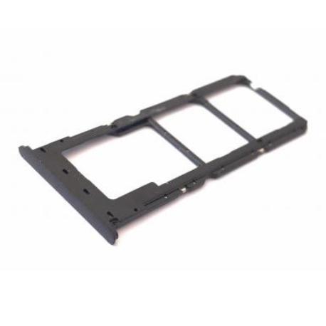 BANDEJA O SOPORTE DE SIM DUAL Y SD PARA OPPO RENO 2Z - NEGRO