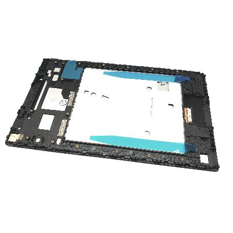 PANTALLA COMPLETA CON MARCO PARA  TAB 4 TB-8604 - NEGRA