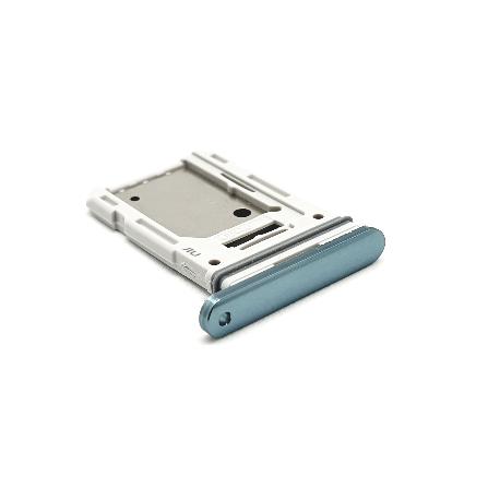 BANDEJA O SOPORTE DE SIM DUAL Y SD PARA SAMSUNG GALAXY S20 FE SM-G780F - AZUL 