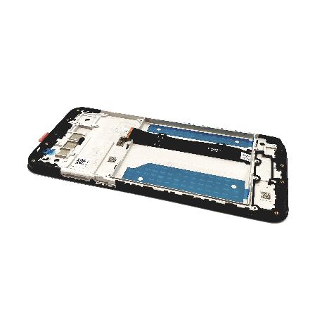 PANTALLA COMPLETA CON MARCO PARA LG  K451S LM-K410 - NEGRA