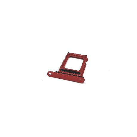 BANDEJA O SOPORTE DE SIM DUAL PARA IPHONE 12 - ROJA