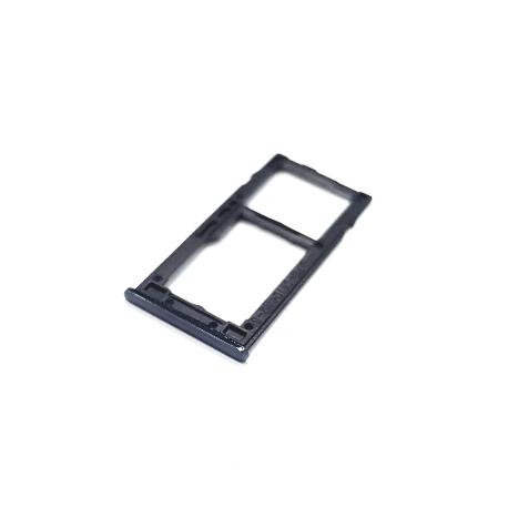 BANDEJA O SOPORTE DE TARJETA DUAL SIM Y SD PARA SAMSUNG GALAXY A42 5G SM-A426 - NEGRA