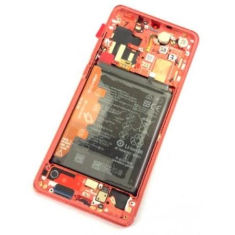 PANTALLA SERVICEPACK CON BATERIA HUAWEI P30 PRO - ROJA