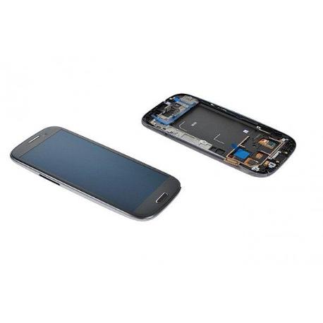 PANTALLA COMPLETA + CARCASA FRONTAALAXY S3 I9300. GRIS 